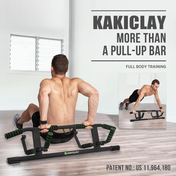2024 Upgrade Multi-Grip Pull Up Bar with Smart Larger Hooks Technology - USA Original Patent, Designed, Shipped, Warranty - Image 4