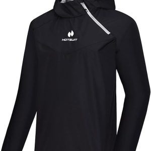 HOTSUIT Sauna Suit for Men Sweat Sauna Jacket Pant Gym Workout Sweat Suits