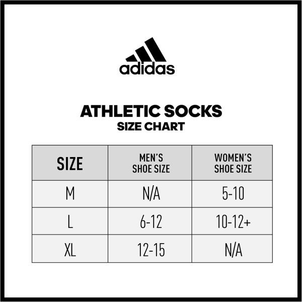 Men's Athletic Cushioned Crew Socks with Arch Compression (6 Pairs) - Image 6