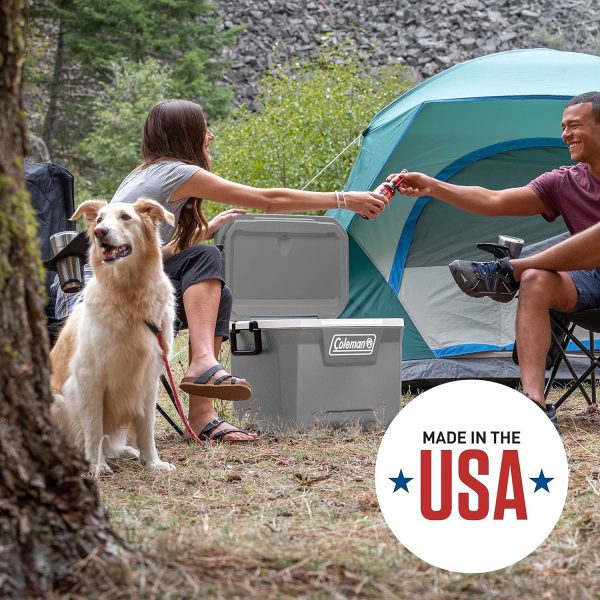 Coleman 316 Series Insulated Portable Cooler with Heavy Duty Handles, Leak-Proof Outdoor Hard Cooler Keeps Ice for up to 5 Days, Great for Beach, Camping, Tailgating, Sports, & More - Image 5